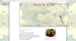 Desktop Screenshot of minisbykledi.blogspot.com