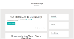 Desktop Screenshot of equatorlounge.blogspot.com