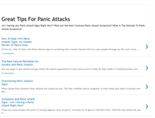 Tablet Screenshot of great-tips-for-panic--attacks.blogspot.com