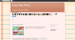 Desktop Screenshot of garyoakparty.blogspot.com