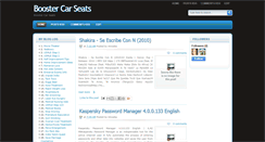 Desktop Screenshot of boostercarseatsreviews.blogspot.com