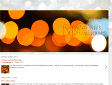 Tablet Screenshot of maharjansphotography.blogspot.com