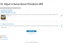 Tablet Screenshot of munozpresidente.blogspot.com