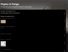 Tablet Screenshot of pepinoaperigo.blogspot.com