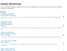 Tablet Screenshot of frasesdefinitivas.blogspot.com