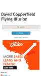 Mobile Screenshot of davidcopperfieldflyingillusion.blogspot.com