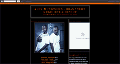 Desktop Screenshot of alex-musicnews.blogspot.com