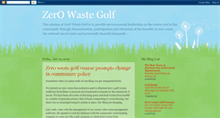 Desktop Screenshot of greengolferfoundation.blogspot.com