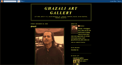 Desktop Screenshot of ghazaliartgallery.blogspot.com