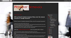 Desktop Screenshot of pittwaterremovals.blogspot.com