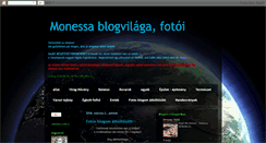 Desktop Screenshot of monessablogvilag.blogspot.com