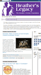 Mobile Screenshot of heathersvoicefoundation.blogspot.com