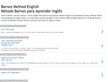 Tablet Screenshot of barnesmethodenglish.blogspot.com