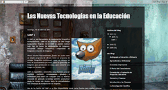 Desktop Screenshot of nuevas-tecnologias-educativas.blogspot.com