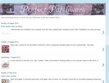 Tablet Screenshot of perfectpatchwork.blogspot.com