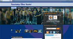 Desktop Screenshot of fenerbahceulkerbasket.blogspot.com