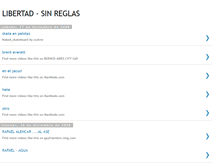 Tablet Screenshot of libertad-sinreglas.blogspot.com