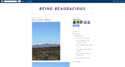 Desktop Screenshot of beingbeaudacious.blogspot.com