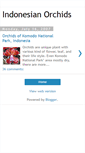 Mobile Screenshot of indonesianorchids.blogspot.com