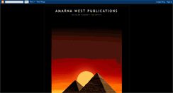 Desktop Screenshot of amarnawestpublications.blogspot.com