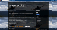 Desktop Screenshot of amanteatike.blogspot.com