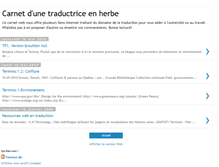 Tablet Screenshot of carnet-trad.blogspot.com
