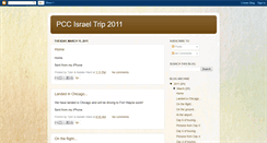 Desktop Screenshot of pccisraeltrip.blogspot.com