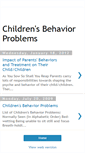 Mobile Screenshot of child-behavior-problems.blogspot.com