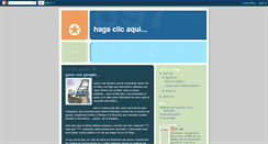 Desktop Screenshot of hagaclicaqui.blogspot.com