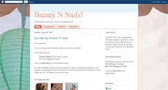 Desktop Screenshot of nail-lounge.blogspot.com