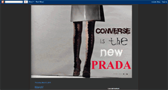 Desktop Screenshot of converseprada.blogspot.com