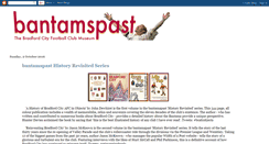 Desktop Screenshot of bantamspast.blogspot.com