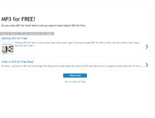 Tablet Screenshot of freeinternet-mp3.blogspot.com