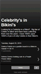 Mobile Screenshot of celebrityandbikinis.blogspot.com