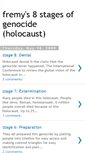 Mobile Screenshot of fremy-holocaust.blogspot.com