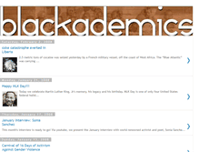 Tablet Screenshot of blackademics.blogspot.com