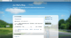Desktop Screenshot of njwngjunwei.blogspot.com