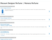 Tablet Screenshot of designerperfumes.blogspot.com