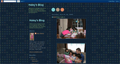 Desktop Screenshot of journeytohaley.blogspot.com