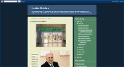 Desktop Screenshot of lomashombre.blogspot.com