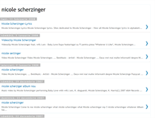 Tablet Screenshot of nicolescherzingerblog.blogspot.com