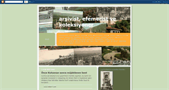 Desktop Screenshot of efemerist.blogspot.com