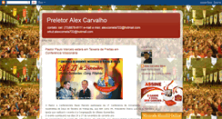 Desktop Screenshot of preletoralexcarvalho.blogspot.com