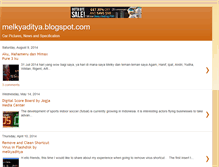 Tablet Screenshot of melkyaditya.blogspot.com