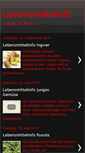 Mobile Screenshot of lebensmittelinfo.blogspot.com