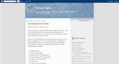 Desktop Screenshot of biofuelengine.blogspot.com