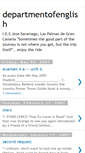 Mobile Screenshot of departmentofenglish.blogspot.com