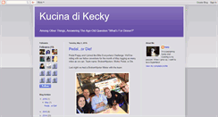 Desktop Screenshot of kucinadikecky.blogspot.com