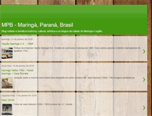 Tablet Screenshot of maringaparanabrasil.blogspot.com