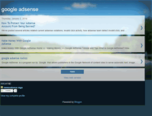 Tablet Screenshot of googleadesnse.blogspot.com